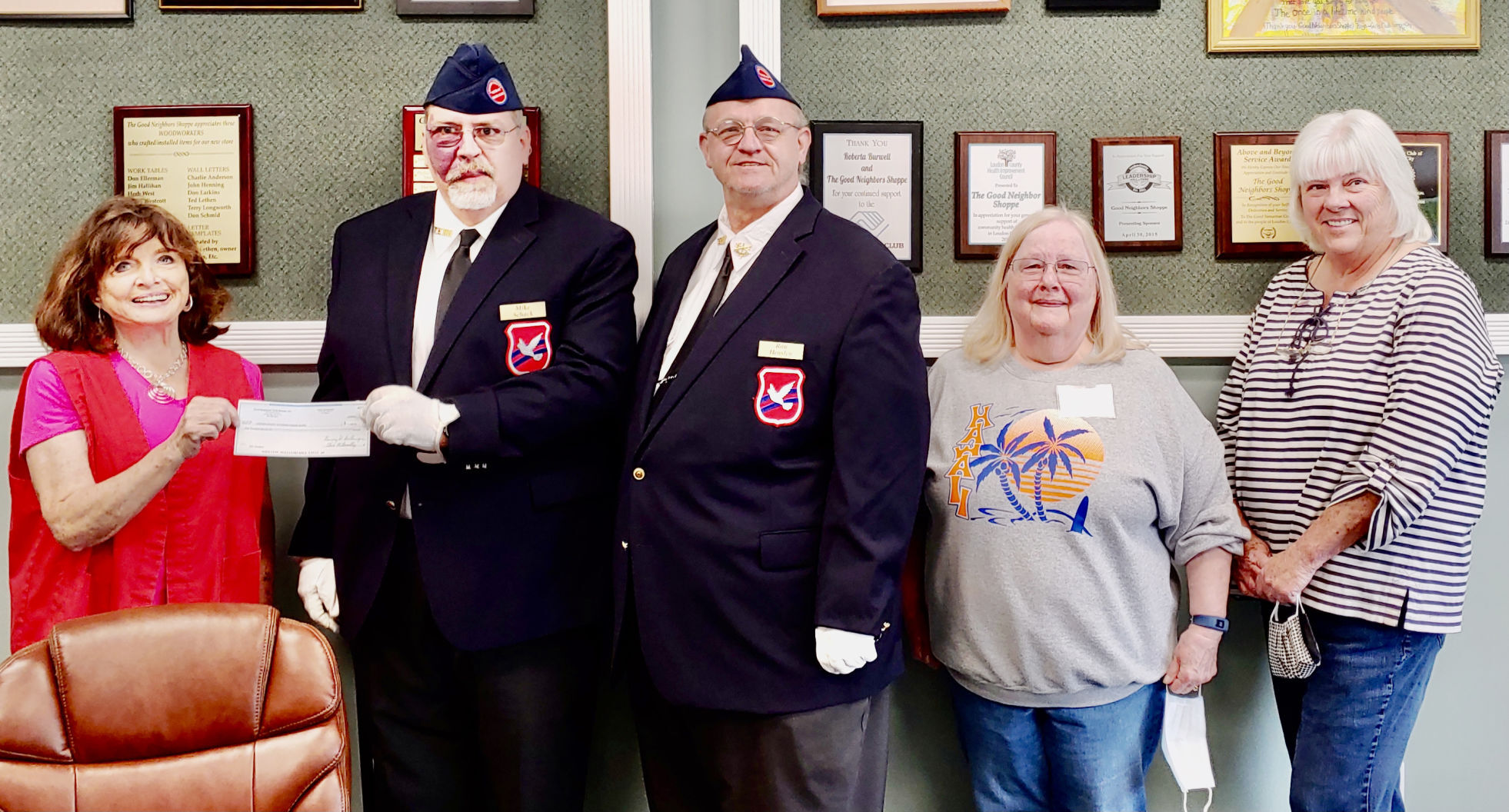 GNS donates